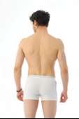 Erkek Elastanlı Biyeli Beyaz Boxer 850 thumbnail 6