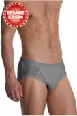 Erkek Elastanlı Gri Slip 887 thumbnail 1