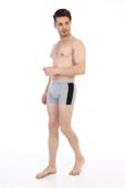 Erkek Elastanlı Biyeli Gri Boxer 850 thumbnail 3
