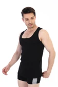 Erkek Ribana Siyah Atlet 775 thumbnail 5