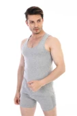 Erkek Elastanlı Gri Atlet 917 thumbnail 3