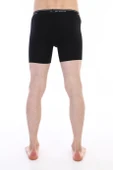 Erkek Elastanlı Biyeli Siyah Uzun Boxer 855 thumbnail 6
