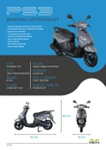 APEC PS3 49.4CC BENZINLI MOPED KIRMIZI thumbnail 6