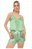 ABAYSTECH Love secret alt üst şortlu pijama thumbnail 1