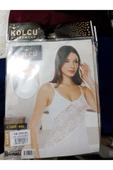 ABAYSTECH Kolcu likralıcap dantel beyaz thumbnail 1