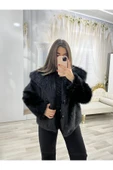 Şal Yaka Siyah Kürk thumbnail 2