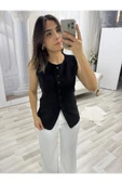 SİYAH SÜET YELEK thumbnail 1