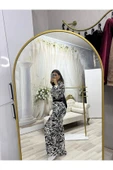 ZEBRA DESENLİ BELİ LASTİKLİ PANTOLON thumbnail 2