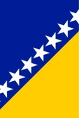 Bosna Hersek Bayrağı  50x75 cm. thumbnail 2