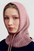 Balaclava Fitilli Triko Örgü Bere Başlık thumbnail 3