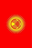Kırgızistan Bayrağı  50x75 cm thumbnail 2