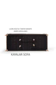 Ak sofa Leon Koltuk Takımı Antrasit 3+3+1 thumbnail 8