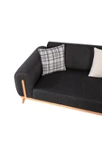 Ak sofa Leon Antrasit 3+1 Koltuk Takımı thumbnail 4