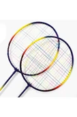 PEKİAL Badminton Seti 2 Raket 6 Top thumbnail 2