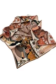 Bosphorus Çift Taraflı İpek Twill Eşarp 8834712-931 thumbnail 1