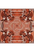Bosphorus Çift Taraflı İpek Twill Eşarp 8834712-931 thumbnail 4
