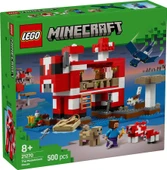 LEGO Minecraft 21270 The Mooshroom House thumbnail 1