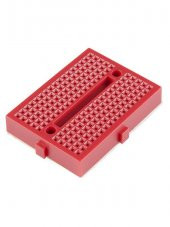 Mini Yapışkanlı Breadboard Kırmızı thumbnail 1