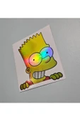 Hologram Sticker Bart Simpson Sticker - Sticker Hologram Bart Simpson thumbnail 4