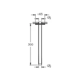 Vitra Suit Tavandan Dirsek (Uzun), Krom A45752 thumbnail 2