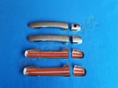 Toyota Prius Krom Kapı Kolu 2005-2010 4 Kapı Paslanmaz Çelik thumbnail 2