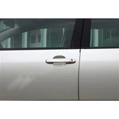 WOC Chrome Toyota Prius Krom Kapı Kolu 2005-2010 4 Kapı Paslanmaz Çelik thumbnail 3