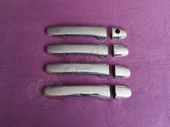 WOC Chrome Toyota Verso Krom Kapı Kolu 2002-2009 4 Kapı Paslanmaz Çelik thumbnail 1