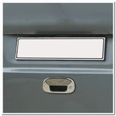 Fiat Doblo Krom Bagaj Açma 2000-2012 2 Parça Paslanmaz Çelik thumbnail 3