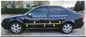 VW Bora Krom Yan Kapı Çıtası 1998-2004 4 Parça Paslanmaz Çelik thumbnail 2