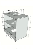 Modelisa Lavabo Altı Dolap, Banyo Dolabı thumbnail 4