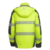 Reflektörlü Su Geçirmez Termal Softshell İş Montu Sarı thumbnail 7