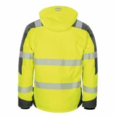 Reflektörlü Su Geçirmez Termal Softshell İş Montu Sarı thumbnail 2