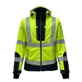 Reflektörlü Ripstop Softshell Model Teknik Mont Sarı thumbnail 1