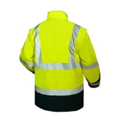 Reflektörlü Ripstop Softshell Model Teknik Mont Sarı thumbnail 3