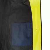 Softshell Reflektörlü İş Montu Su Geçirmez Ceket Sarı thumbnail 7