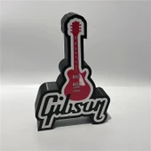 Gibson Elektro Gitar Led Masa Lambası thumbnail 1