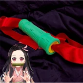 Anime Kamado Nezuko Cosplay Bambu thumbnail 1