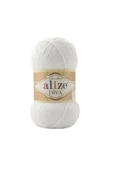 Alize 5 Adet Alize Diva 55 Beyaz thumbnail 1