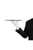 Garson Servis Eldiveni Beyaz Renk Esnek Kumaş thumbnail 1