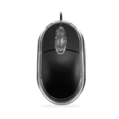 Everest KM-6809 Kablolu Mini Mouse, USB, Işıklı, Siyah thumbnail 1