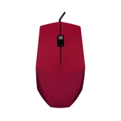 Everest SM-201 Kablolu USB Mouse Kırmızı thumbnail 1