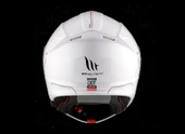 KASK MT GENESİS SV A2 ÇENE AÇILIR PARLAK BEYAZ thumbnail 4