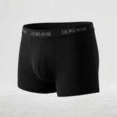 Doreanse Erkek Polyamid Mini Paça Boxer 1590 Siyah thumbnail 1