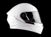 KASK MT GENESİS SV A2 ÇENE AÇILIR PARLAK BEYAZ thumbnail 8