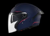 KASK MT COSMO SV ÇENESİZ GÖZLÜKLÜ MAT MAVİ thumbnail 1