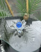 Gaelle Dekoratif Lotus  mavi thumbnail 1