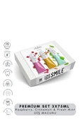 OHLALA Raspberry, Cinnamon & Fresh Mint Premium Set 3 x 75 ml Diş Macunu thumbnail 2