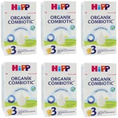 Hipp 3 Organik Combiotic 800 gr Devam Sütü 6 ADET thumbnail 1
