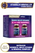Nutraxin 2'li Multivitamin Kadın, Multivitamin & Mineral Complex thumbnail 1
