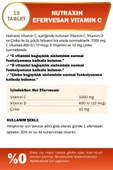 Vitamin C-D-ZINC 15 Efervesan Tablet thumbnail 2